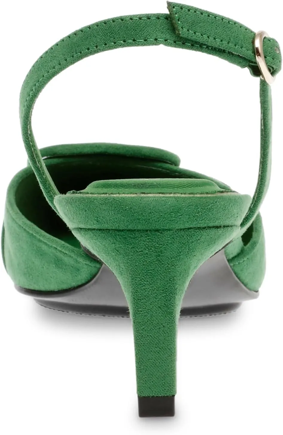 Anne Klein Womens IVA Faux Suede Slingback Pumps