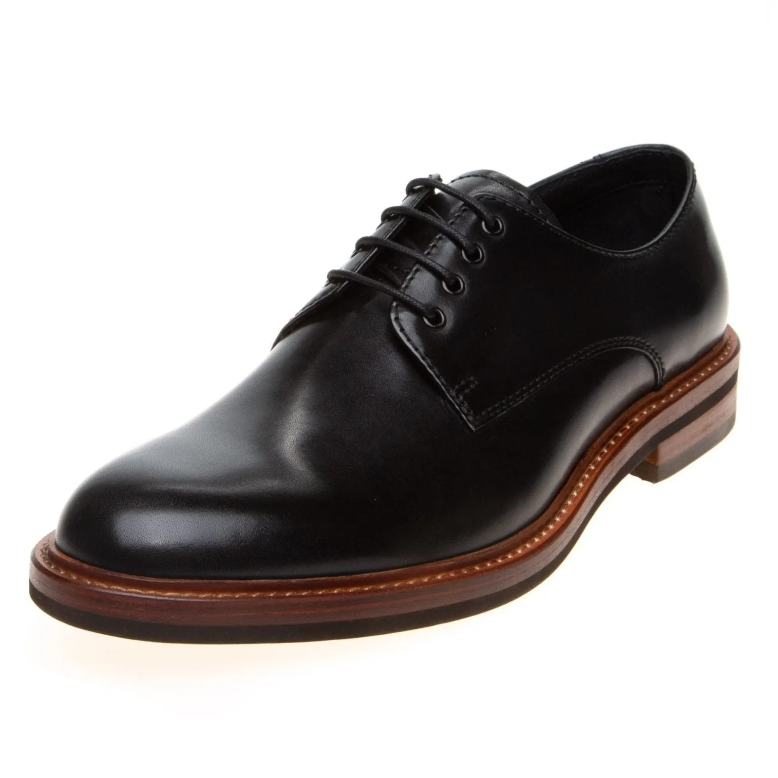 Barlow Black Derby Shoes