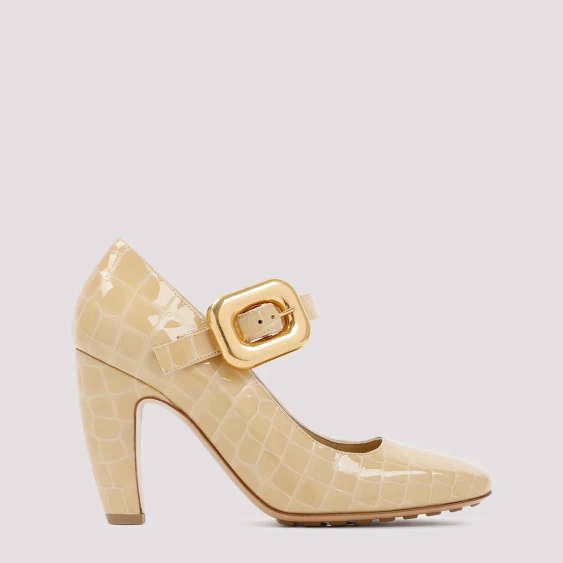 Beige Mostra Mary Jane Pump