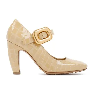 Beige Mostra Mary Jane Pump