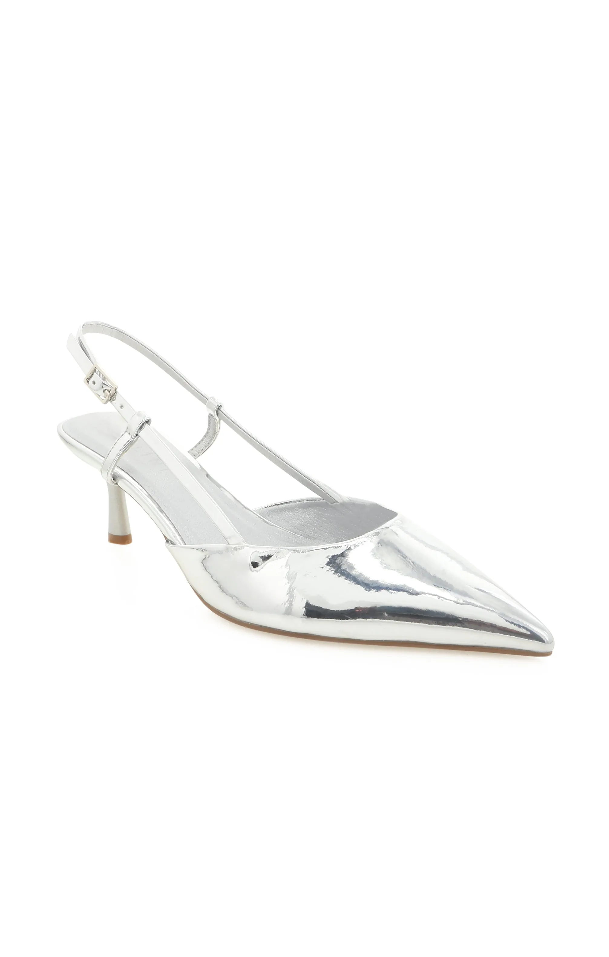 Billini Kyrie Heel ~ Silver