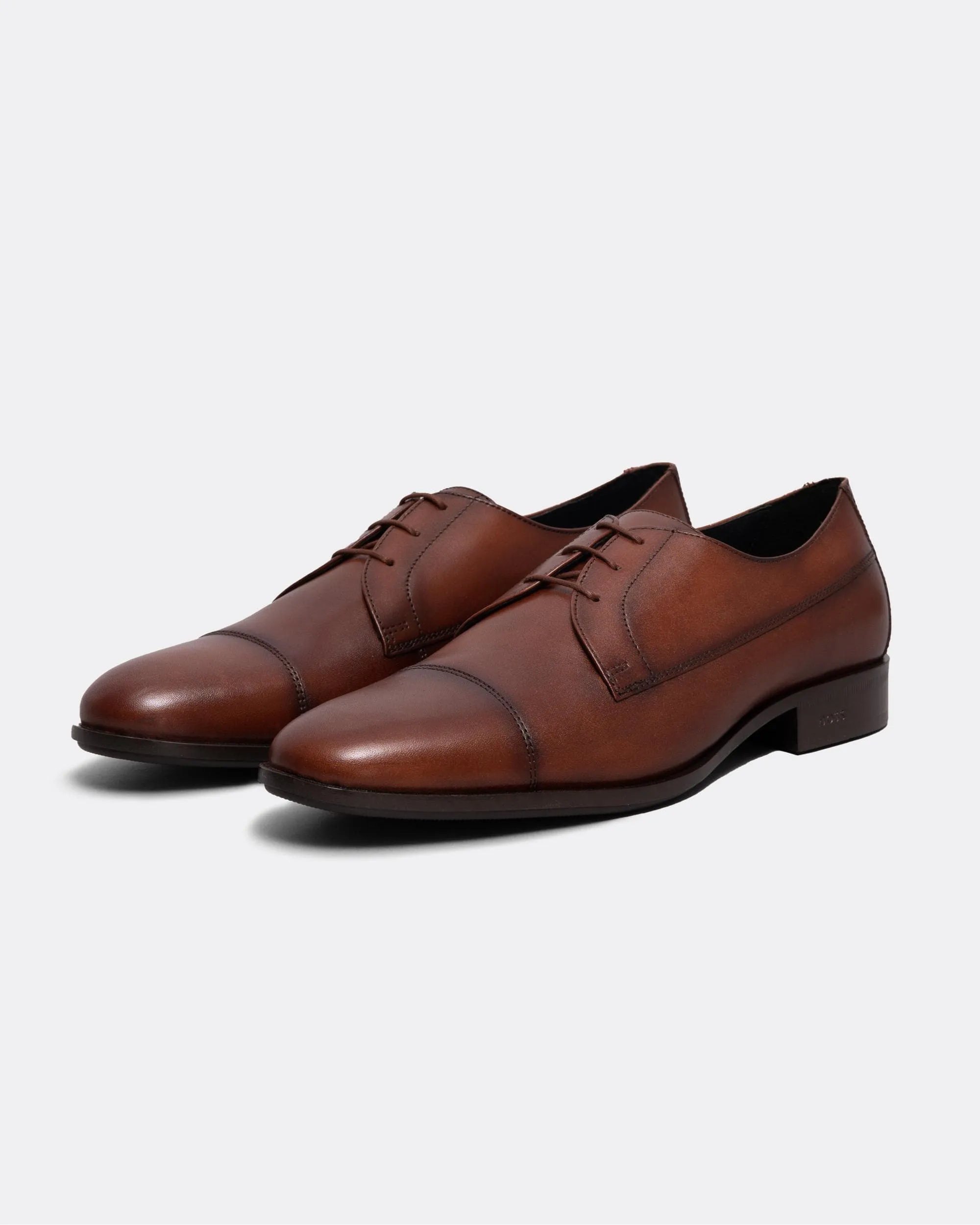 BOSS Orange Colby Mens Leather Derby Shoes