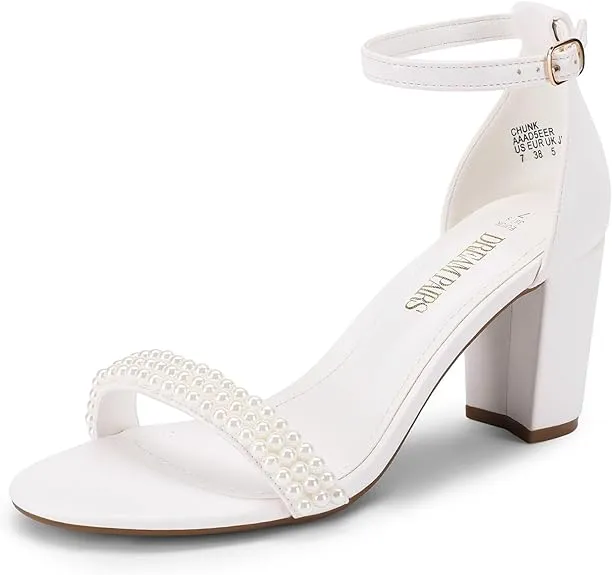 Chunky Low Heel Pump