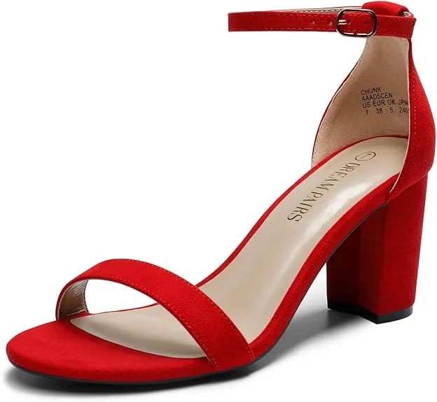 Chunky Low Heel Pump