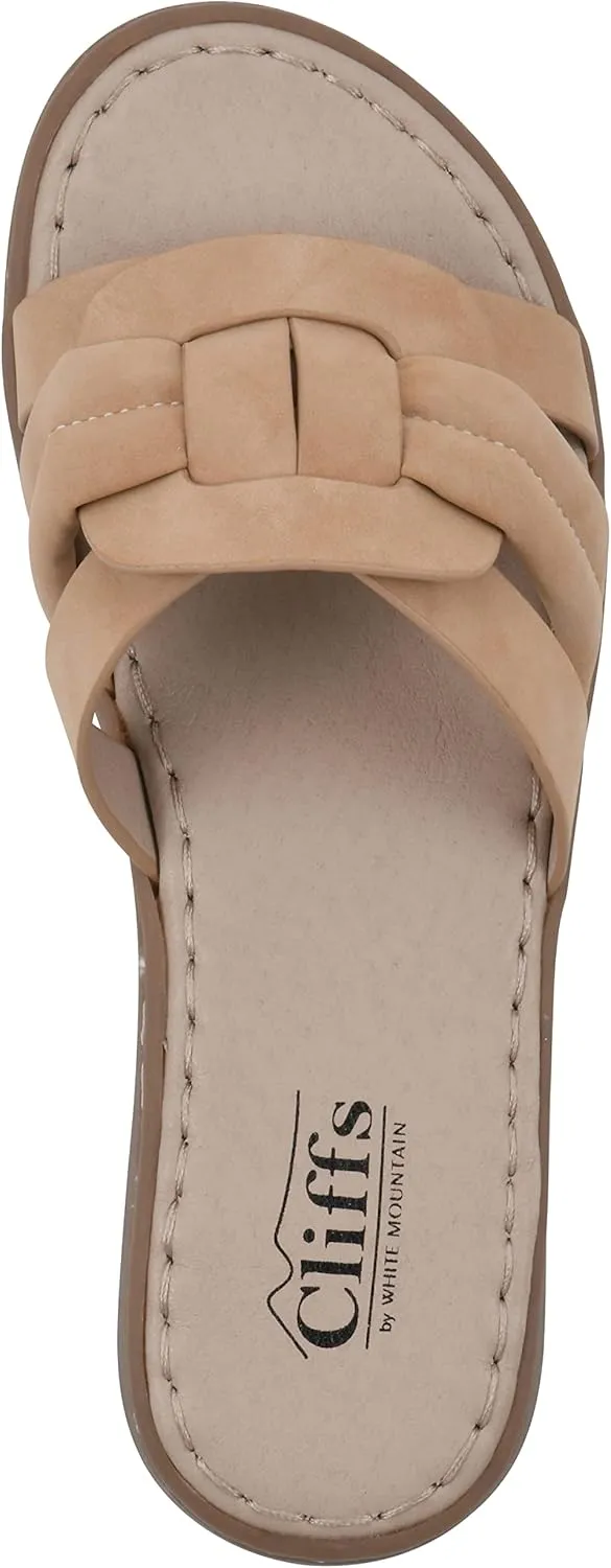 CLIFFS BY WHITE MOUNTAIN Women's Squarely Sandal