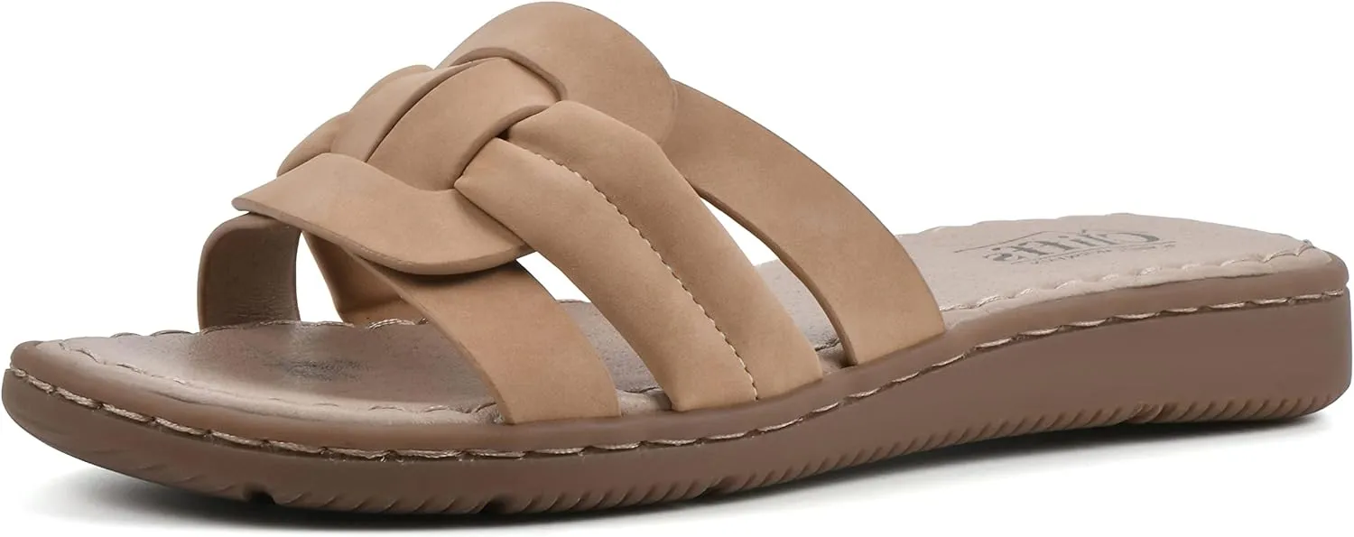 CLIFFS BY WHITE MOUNTAIN Women's Squarely Sandal