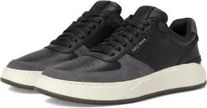 Cole Haan Men's Grandpro Crossover Sneaker, Black/Dark Pavement/Ivory, 13 Wide