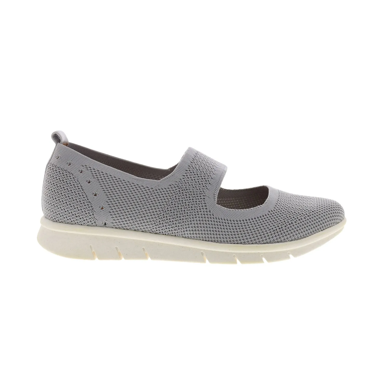 Comfortiva Carlene CT0020808 Womens Gray Mesh Slip On Loafer Flats Shoes