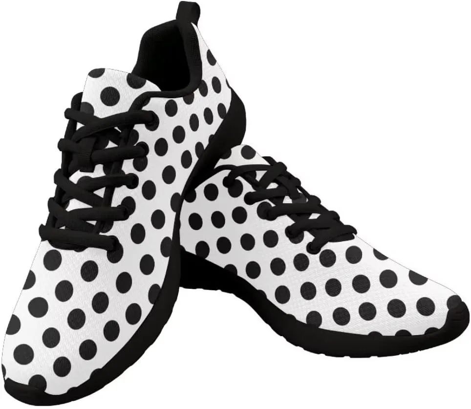 Dellukee Galaxy Print Walking Shoes Women Casual Mesh Colorful Durable Breathable Lace Up Fashion Sneaker
