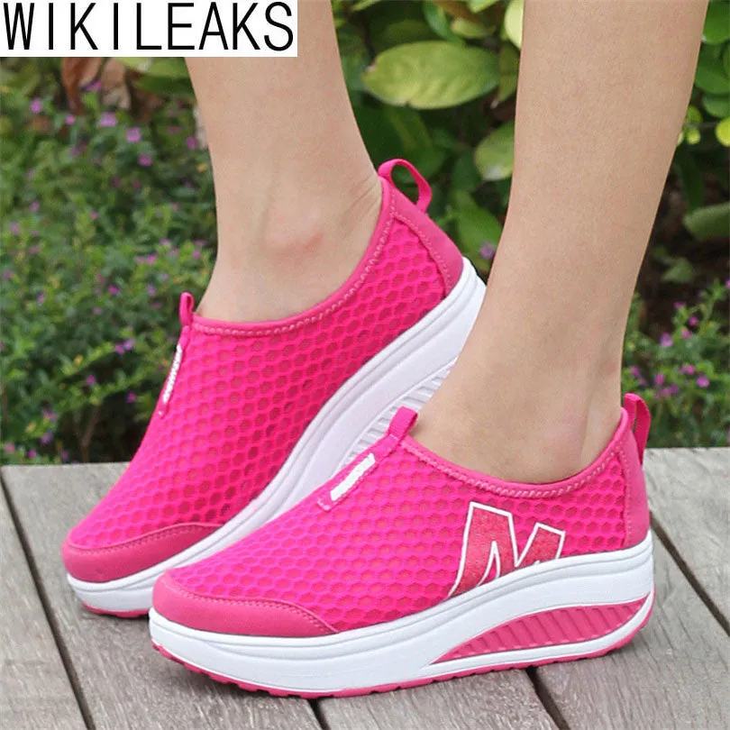 Deportivas Evelator Mujer Swing 2016 Floral Shoes Wedges Shoes Outstanding support New Print Women Zapatillas Fashion Women Classy Leather Platform Casual