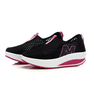 Deportivas Evelator Mujer Swing 2016 Floral Shoes Wedges Shoes Outstanding support New Print Women Zapatillas Fashion Women Classy Leather Platform Casual