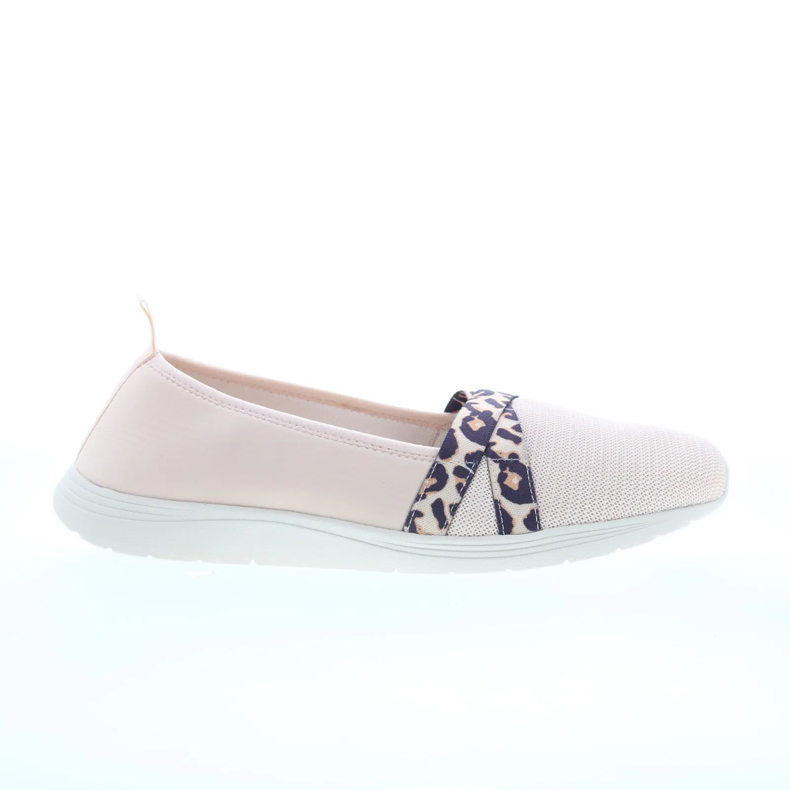 Easy Spirit Lorie 2 SELORIE2 Womens Beige Wide Mesh Loafer Flats Shoes