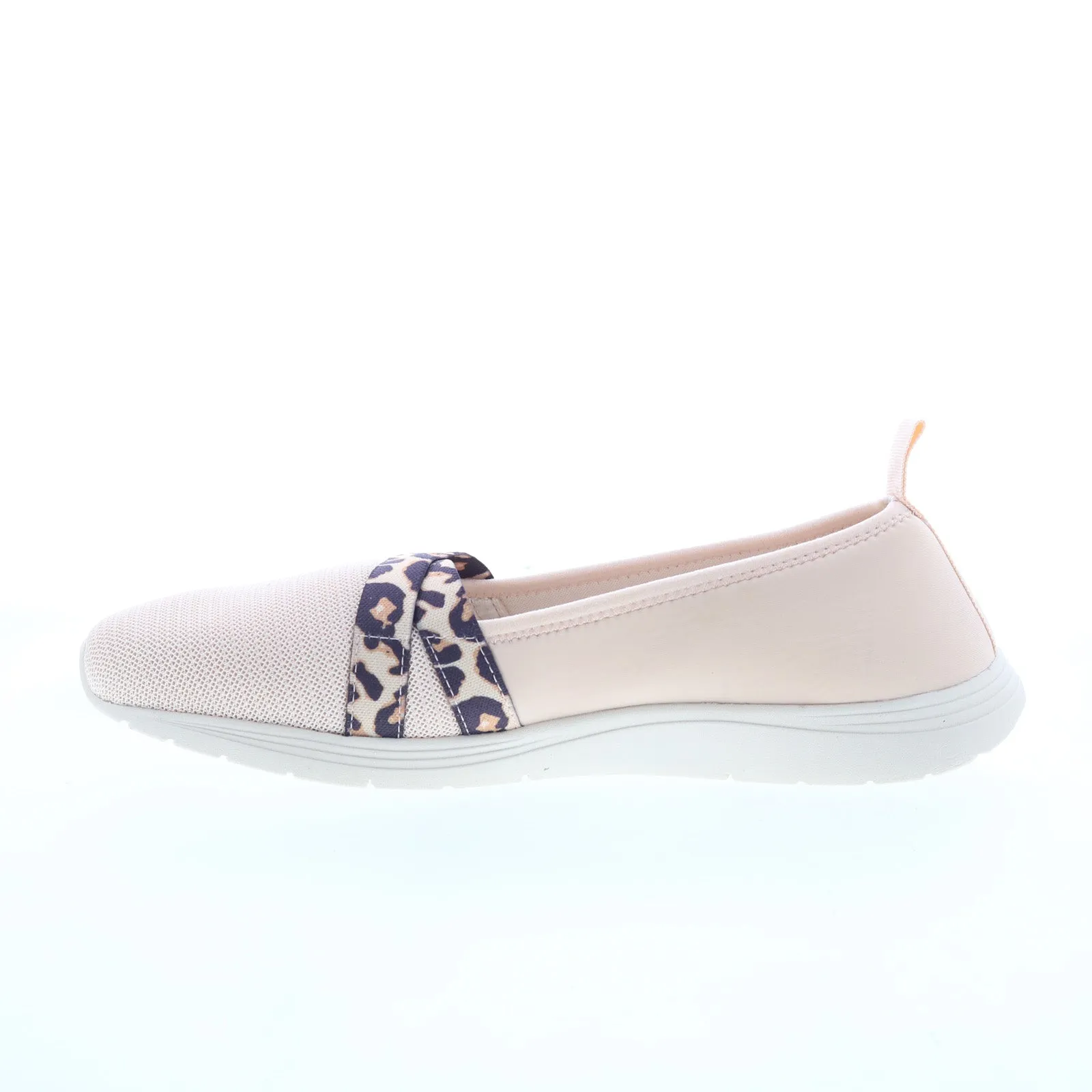 Easy Spirit Lorie 2 SELORIE2 Womens Beige Wide Mesh Loafer Flats Shoes