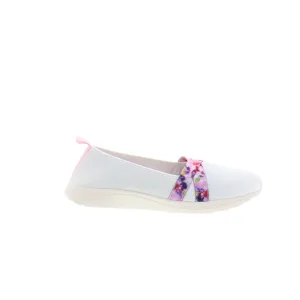 Easy Spirit Lorie 2 SELORIE2 Womens White Mesh Loafer Flats Shoes