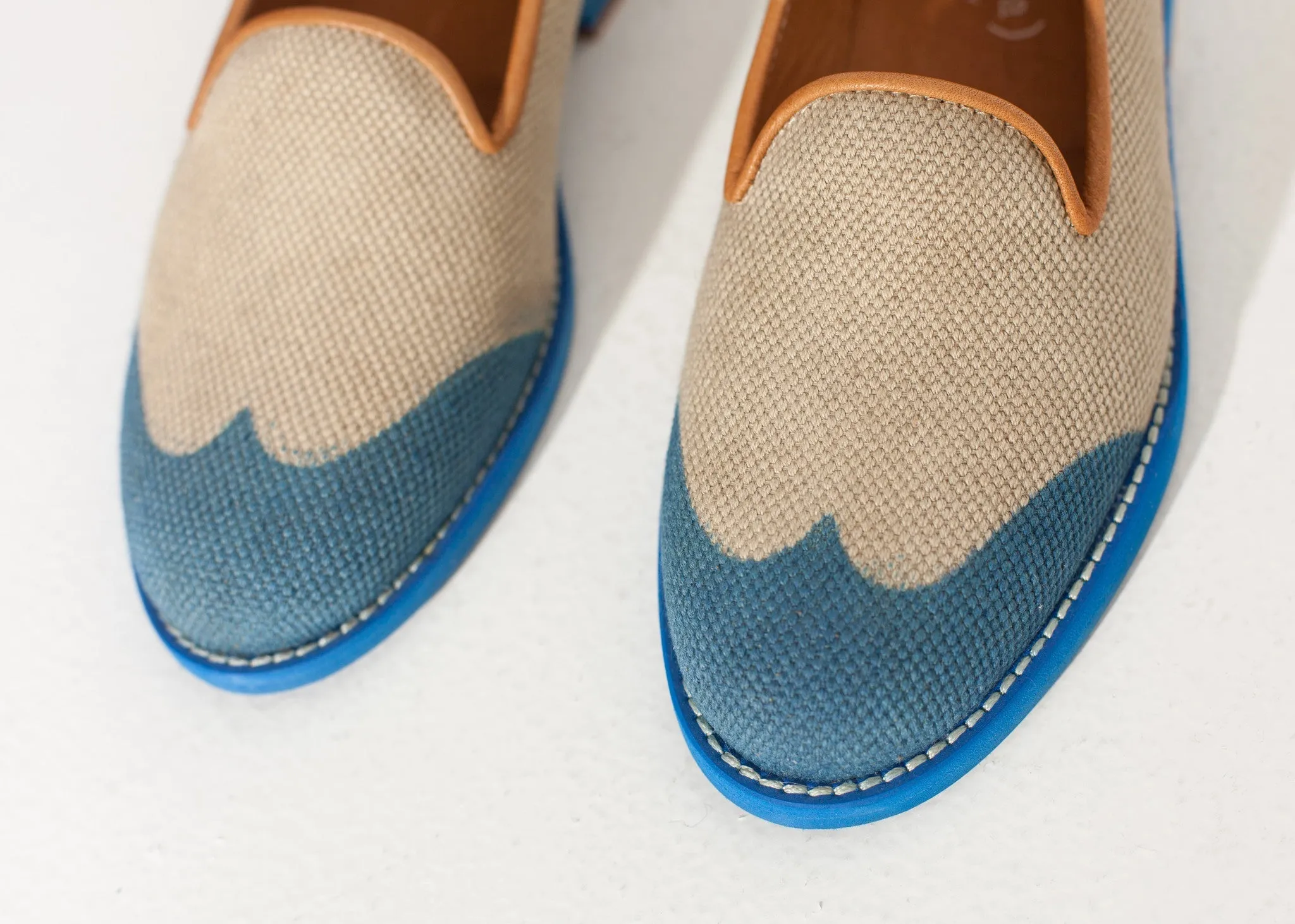 Extensive collection Today only Loafer Wingtip Blue in