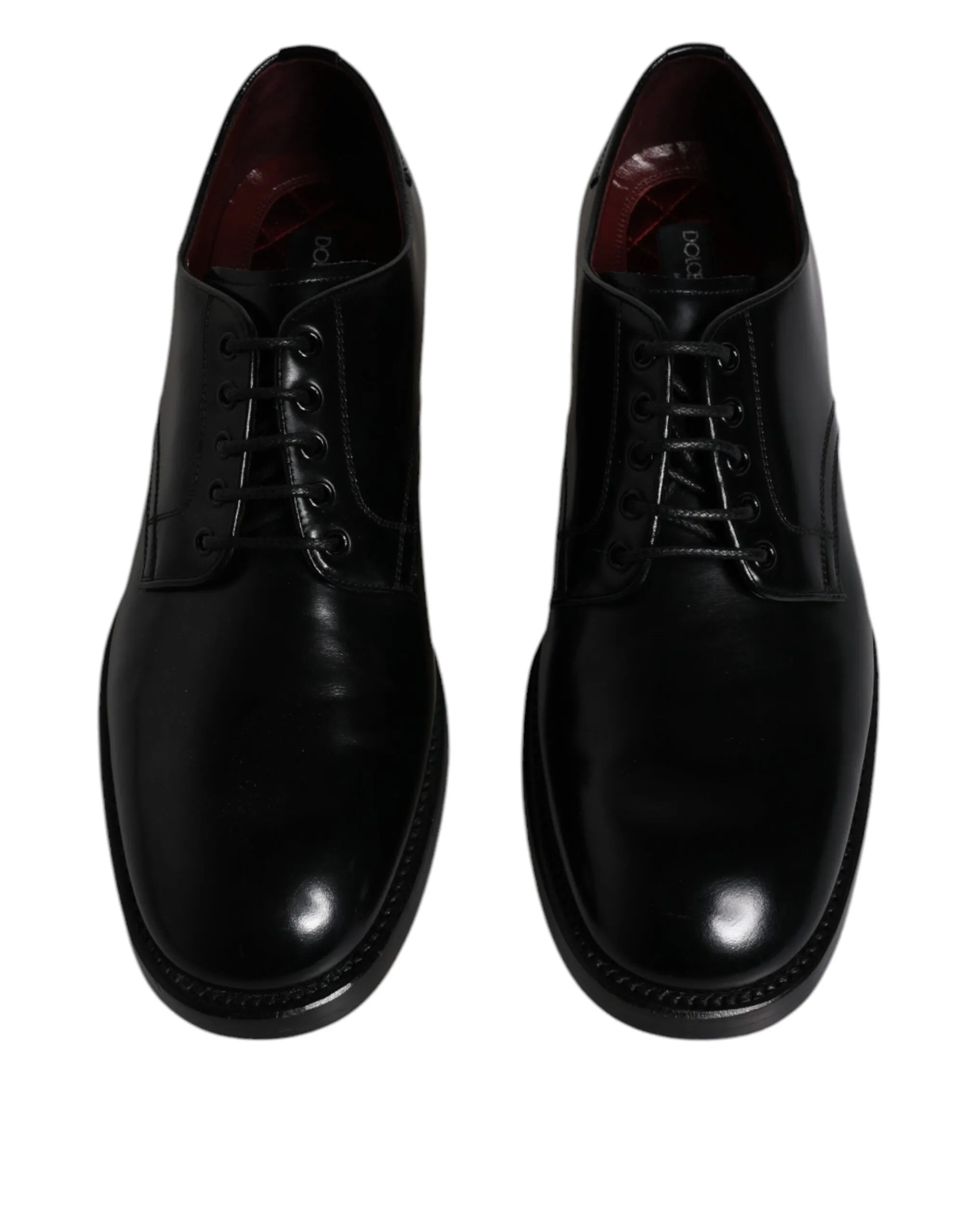 Formal Men Black Up Gabbana Premium Dolce Lace Leather Top-tier options Shoes & Derby