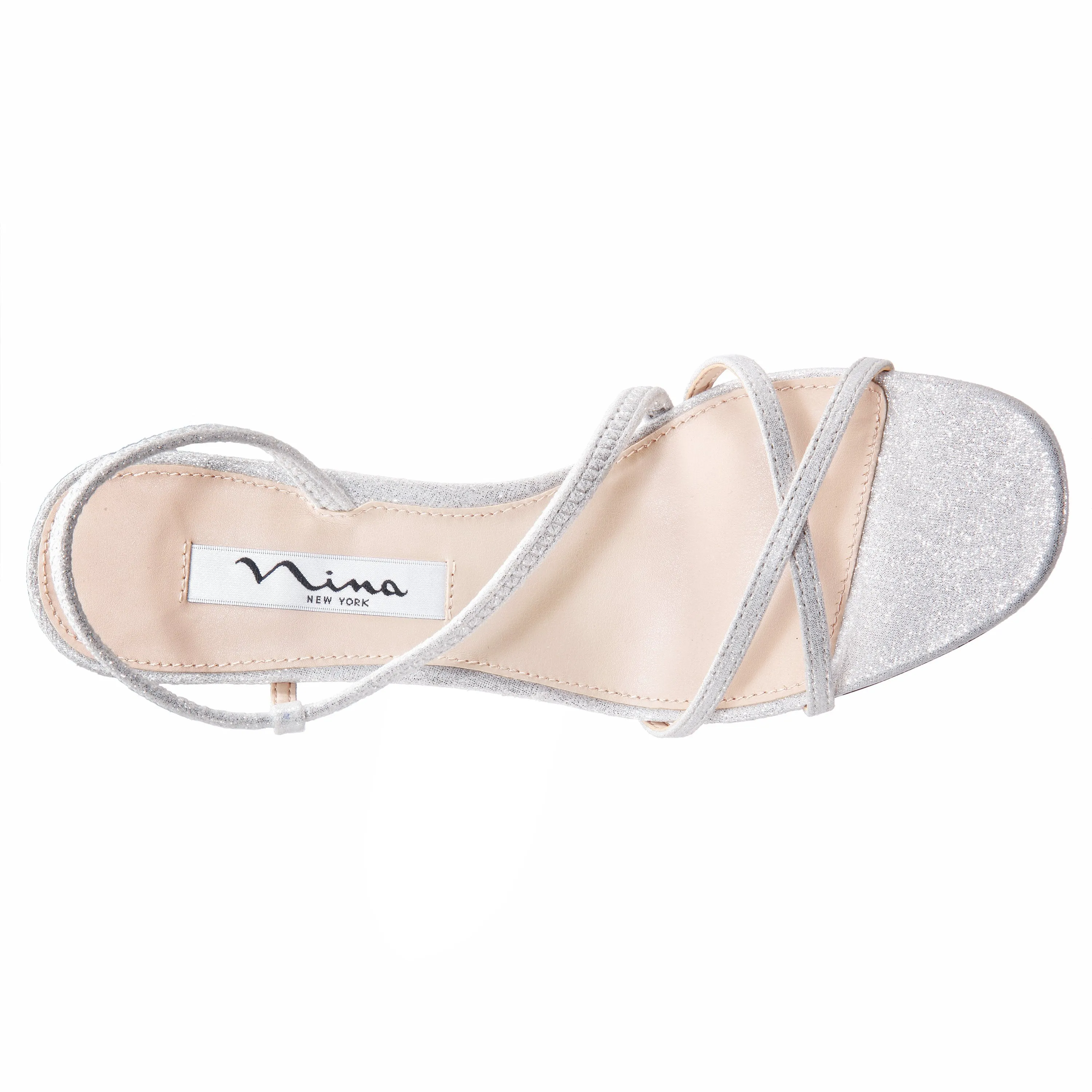 GIZEL-TRUE SILVER-REFLECTIVE SUEDETTE