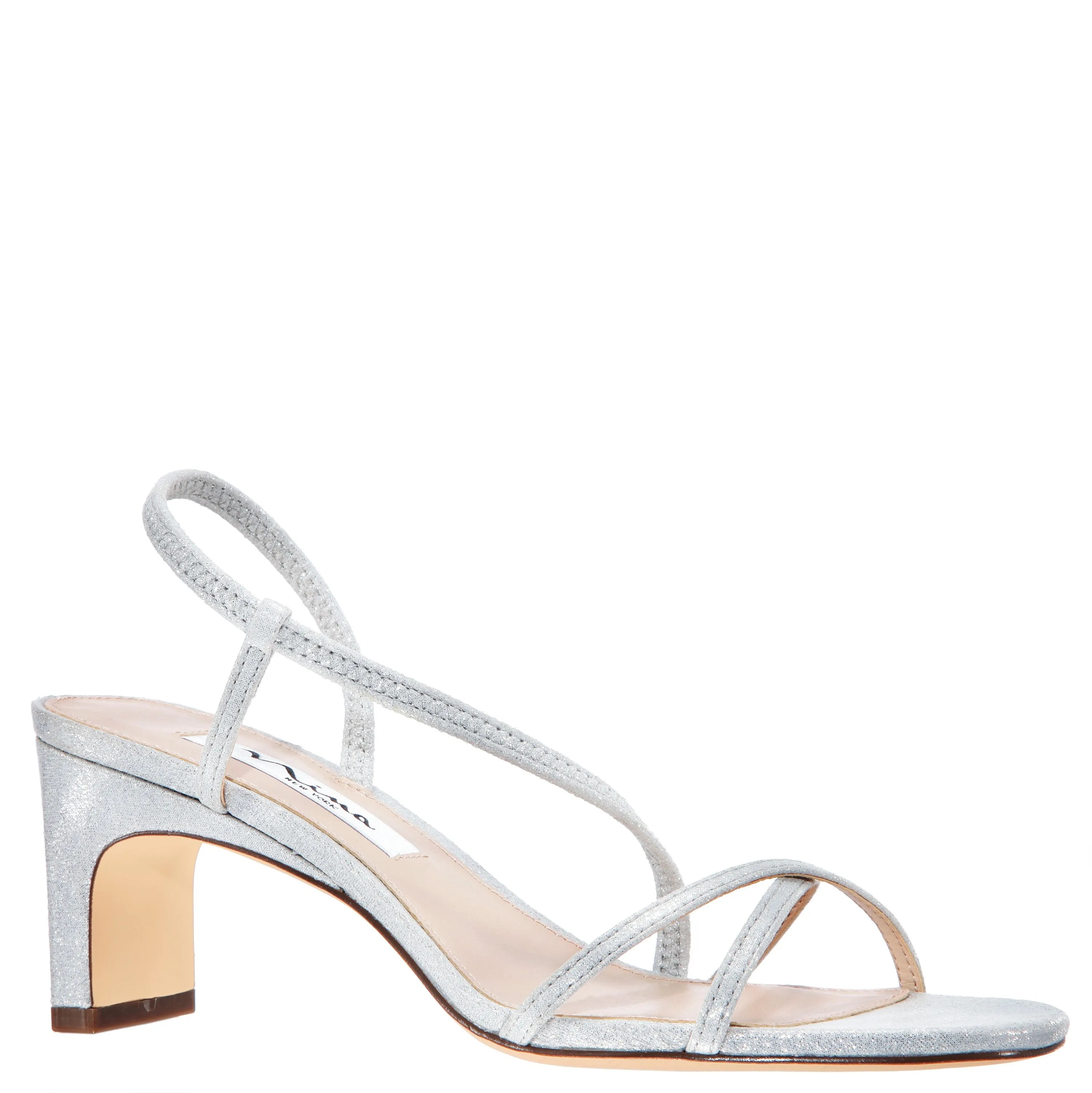 GIZEL-TRUE SILVER-REFLECTIVE SUEDETTE