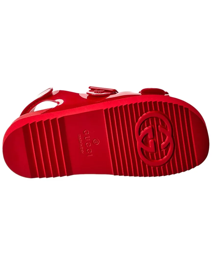 Gucci Double G Rubber Sandal