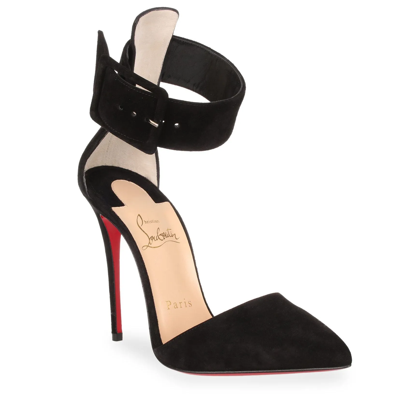 Harler 100 black suede pump