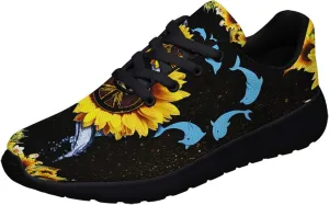Hippie Fashion Sneakers Men Women Running Shoes Lightweight Breathable Casual Sports Walking Shoes