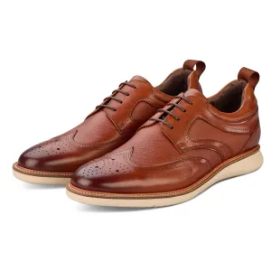 Hopkins Tan Derby Shoes