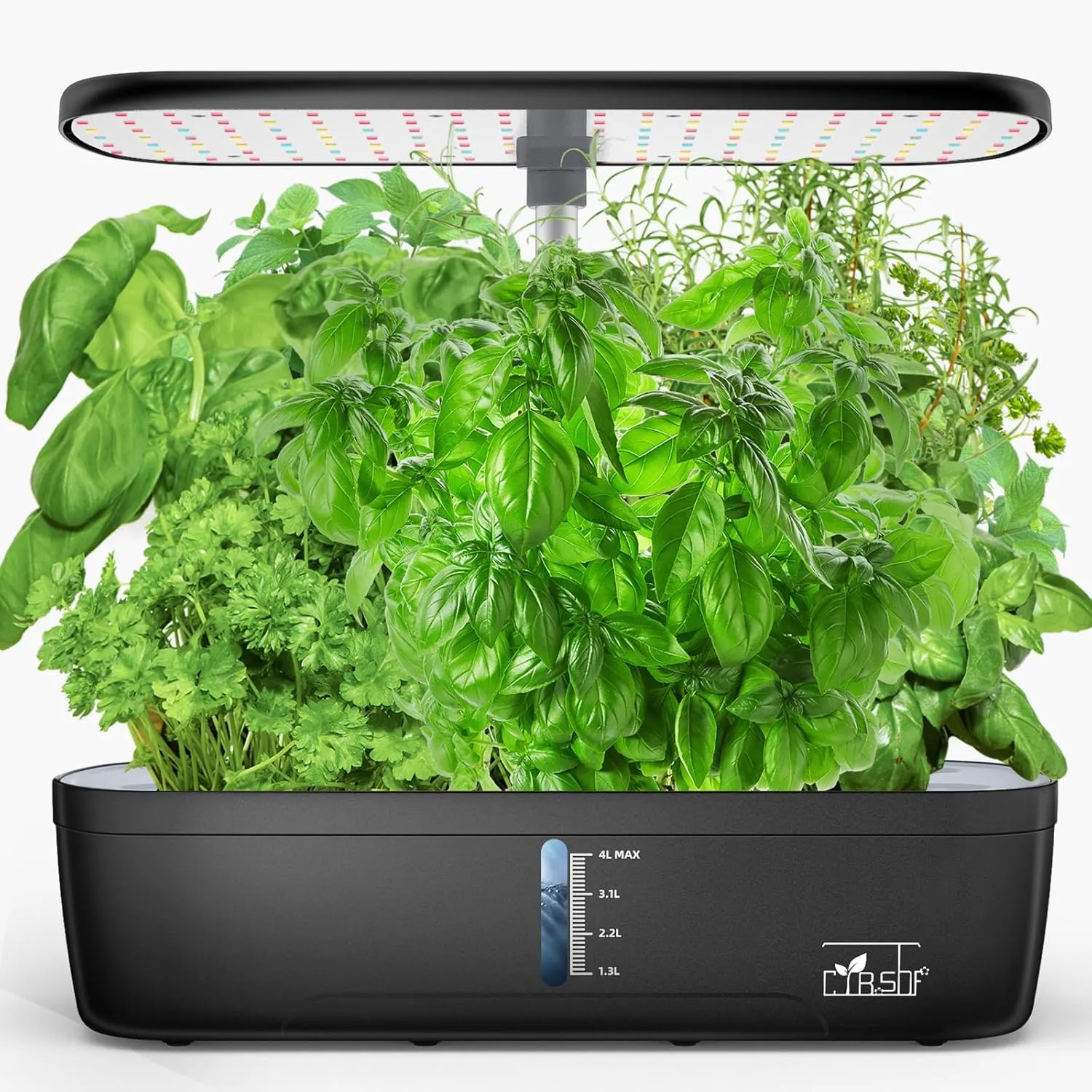 Hydroponics Growing System, 12 Pods Hydroponics Growing System Indoor Garden with LED Grow Light, Height Adjustable Indoor Gardening System, Hydroponic Growing System Built-in Timer Function