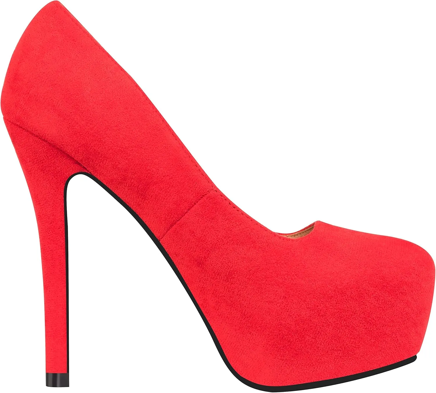 ILLUDE Women's High Heel Pump Closed Toe Platform Heels Pumps Shoes - Swan
