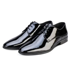 John White Black Derby Shoes Ivy