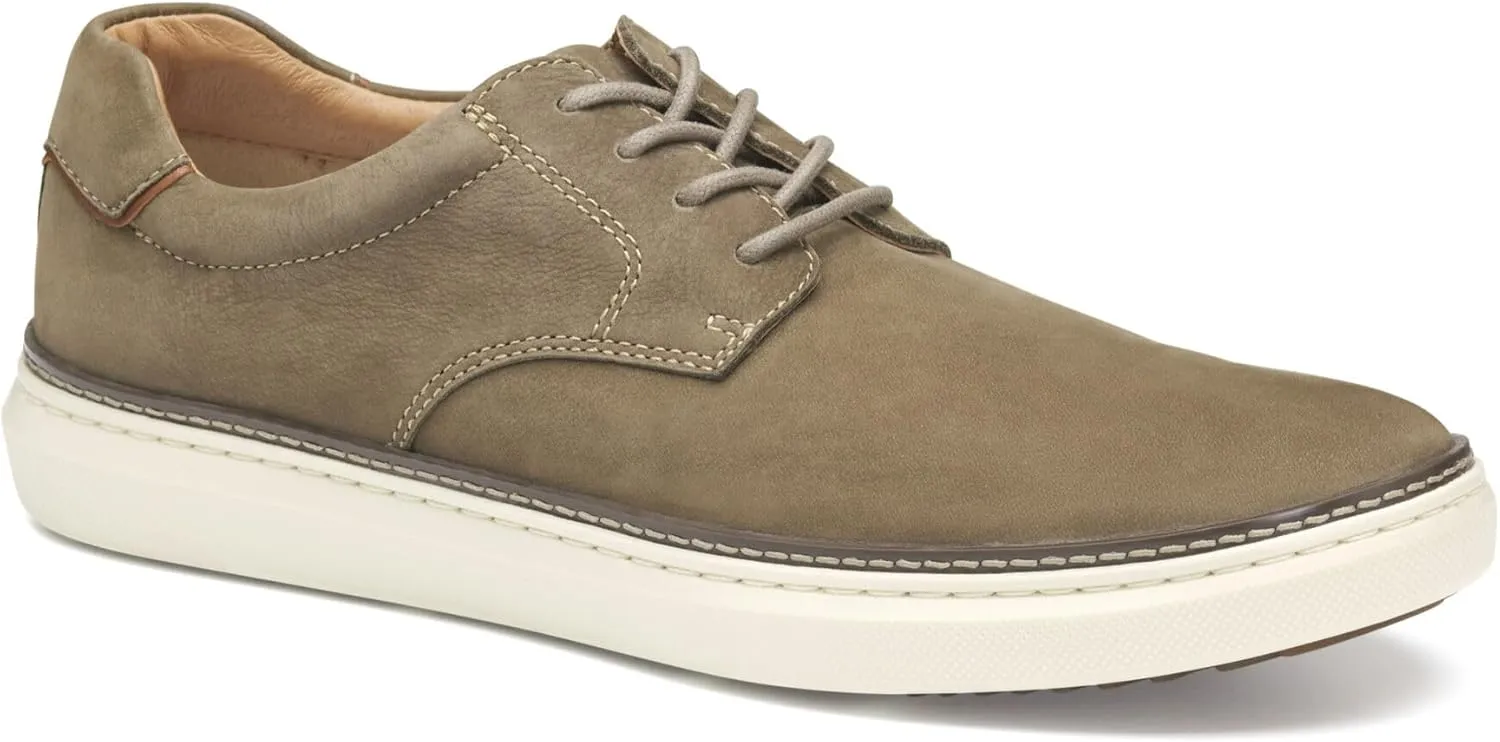 Johnston & Murphy McGuffey 2 Plain Toe, Men’s Fashion Dress Sneakers, Casual Leather Shoes for Men