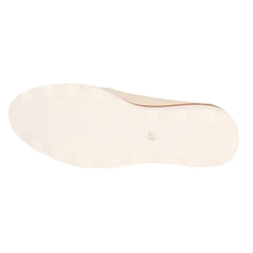 Kate Appleby Ladies Platform Loafers - Bladon - Nude