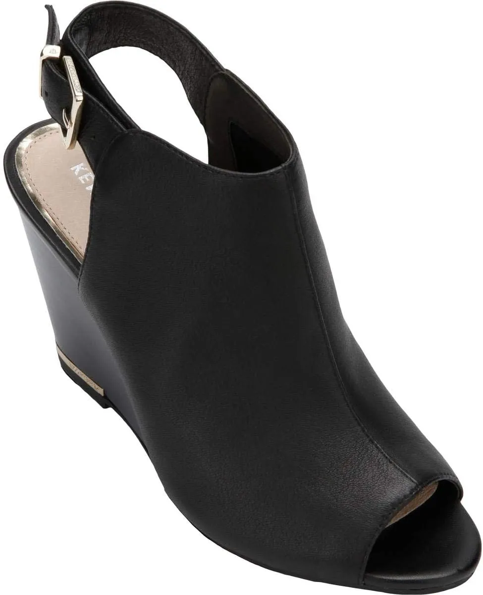 Kenneth Cole Women's Wedged Open Toe Pump