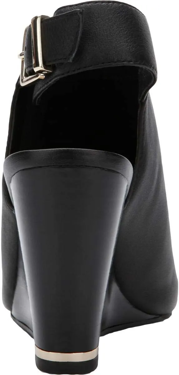 Kenneth Cole Women's Wedged Open Toe Pump