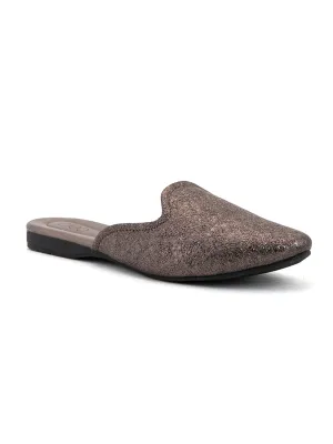 Khadim Cleo Flat Loafer Mule Slip On Sandal for Women