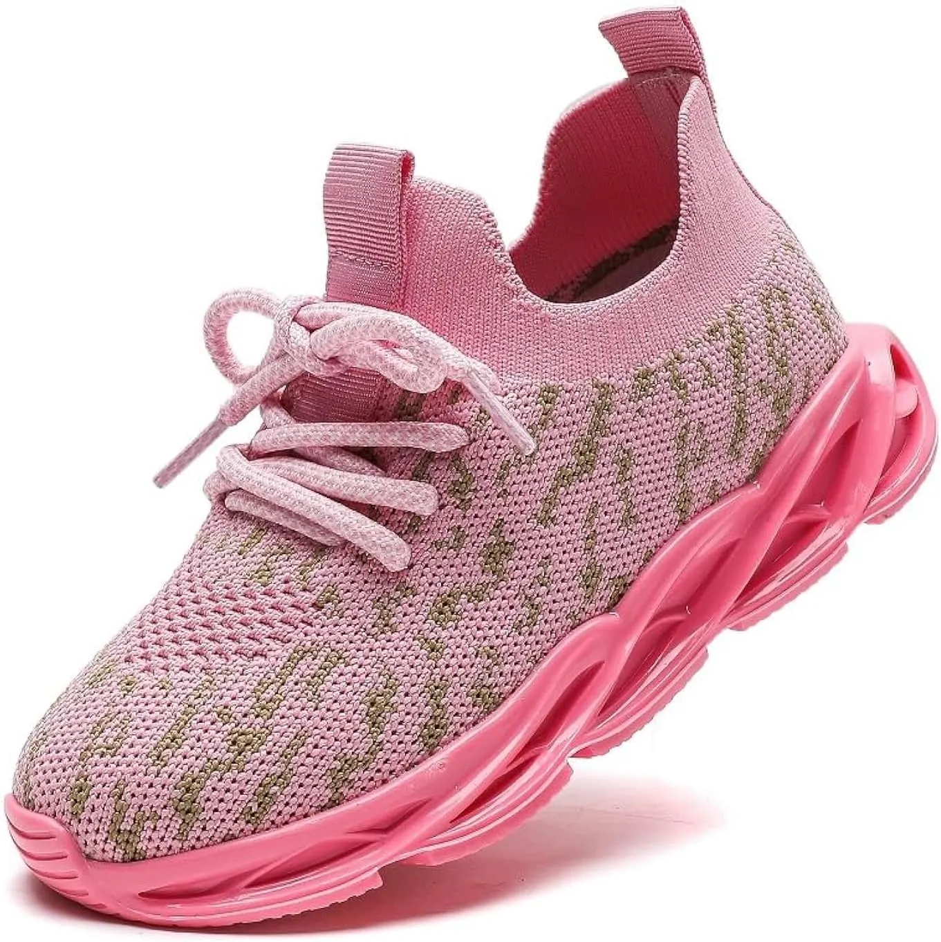 kkdom Toddler Boys Girls Shoes Lightweight Breathable Sneakers Kids Athletic Tennis Shoes for Running Walking