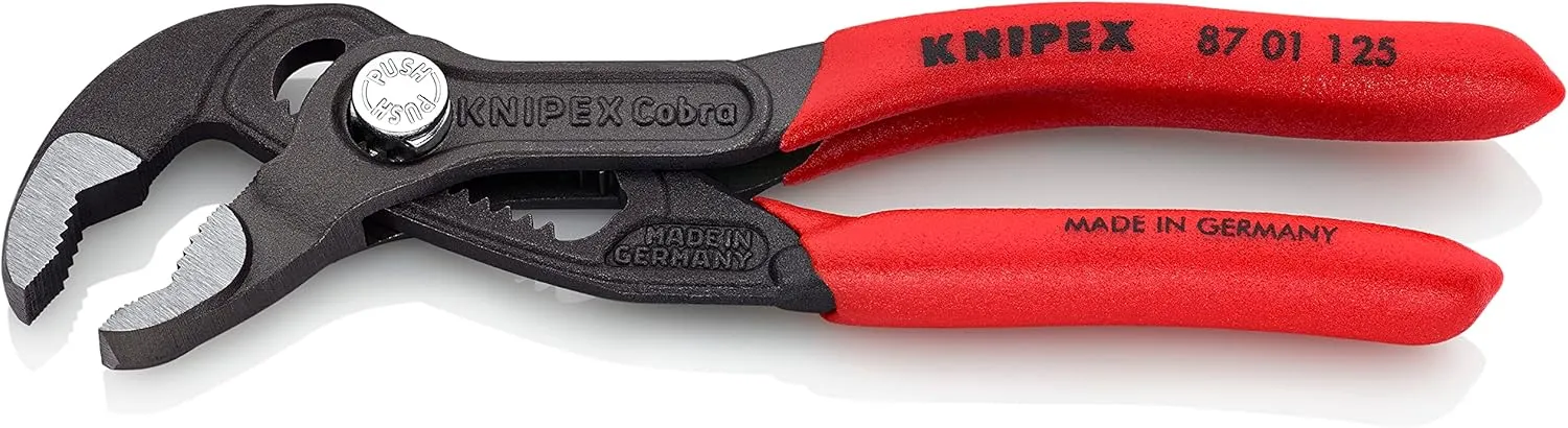 Knipex 87 01 125 Water Pump Pliers "Cobra" 4,92"