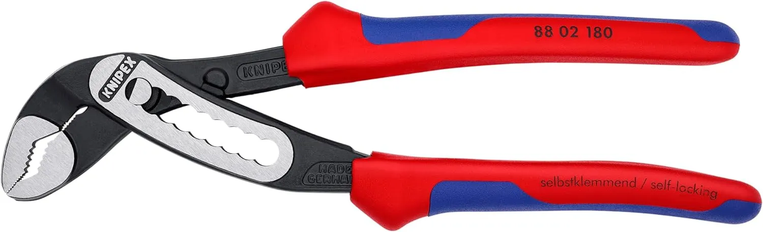 KNIPEX Alligator Water Pump Pliers, Red
