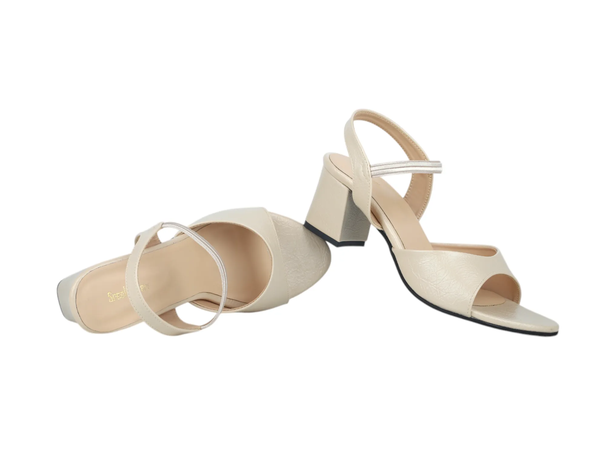 LADIES FANCY HEEL SANDAL 990990