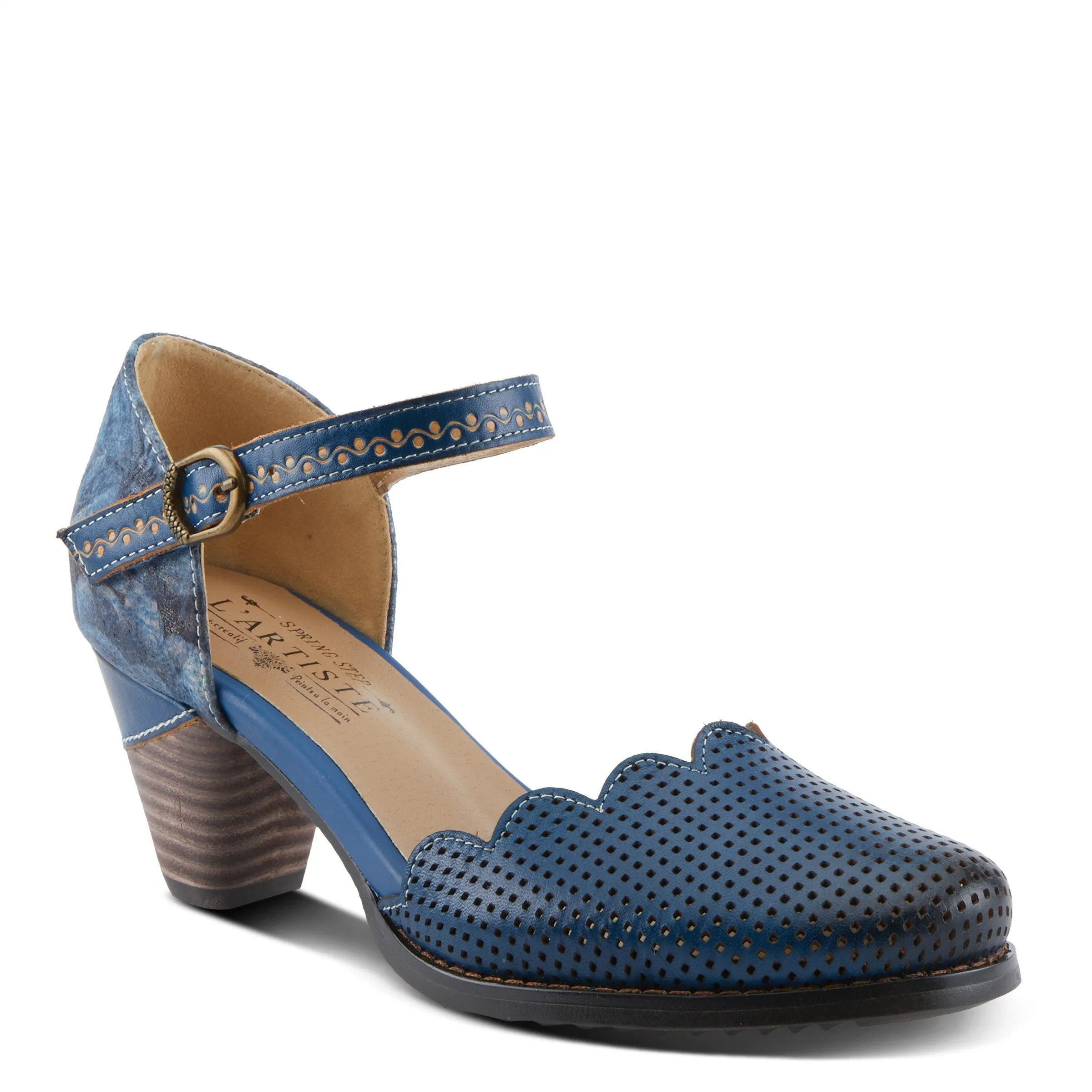 L'Artiste Parchelle Closed Toe Leather Shoe
