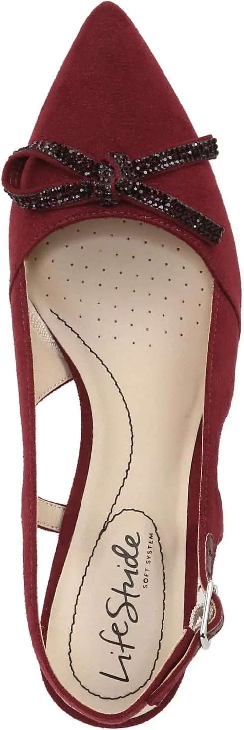 Lifestride Women's Social Scene Slingback Dress Shoe