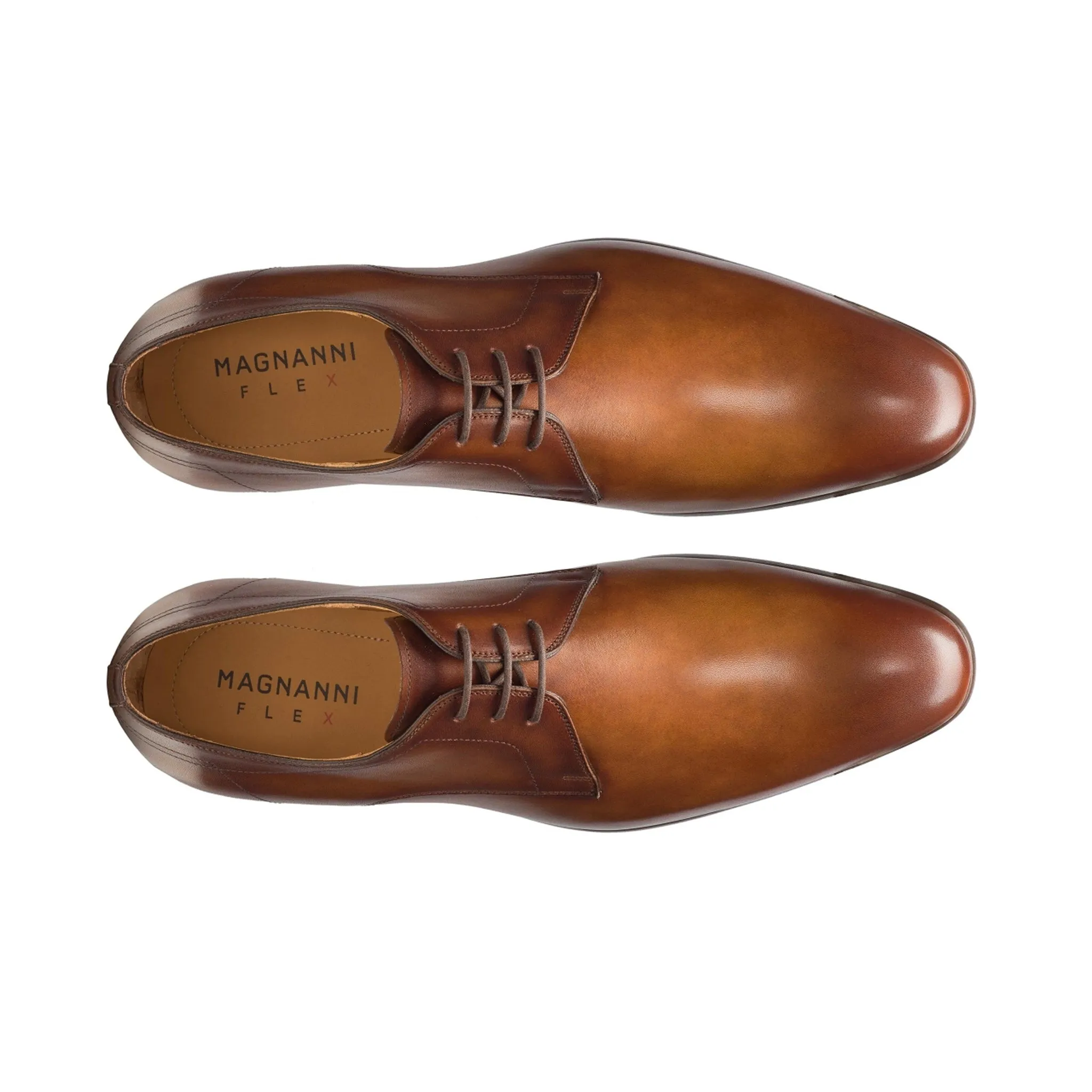 Maddin Tabacco Derby Dress Shoe - Magnanni