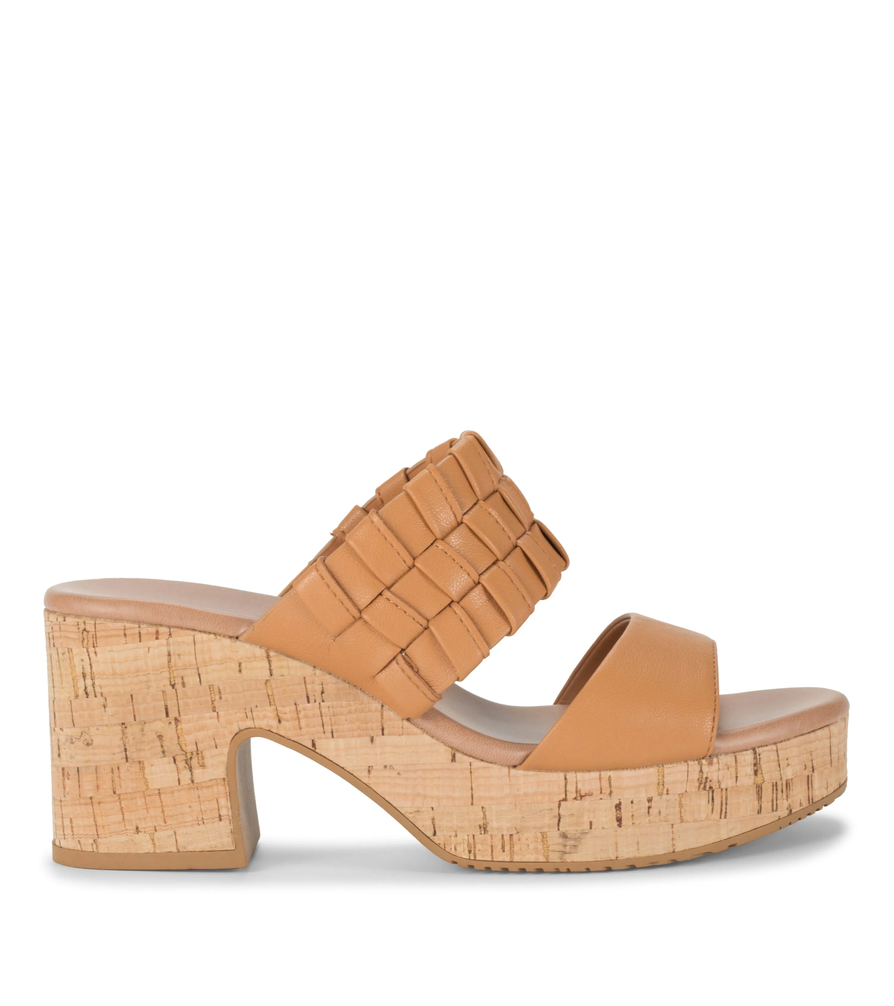 Mavis Block Heel Slide Sandal