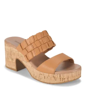 Mavis Block Heel Slide Sandal