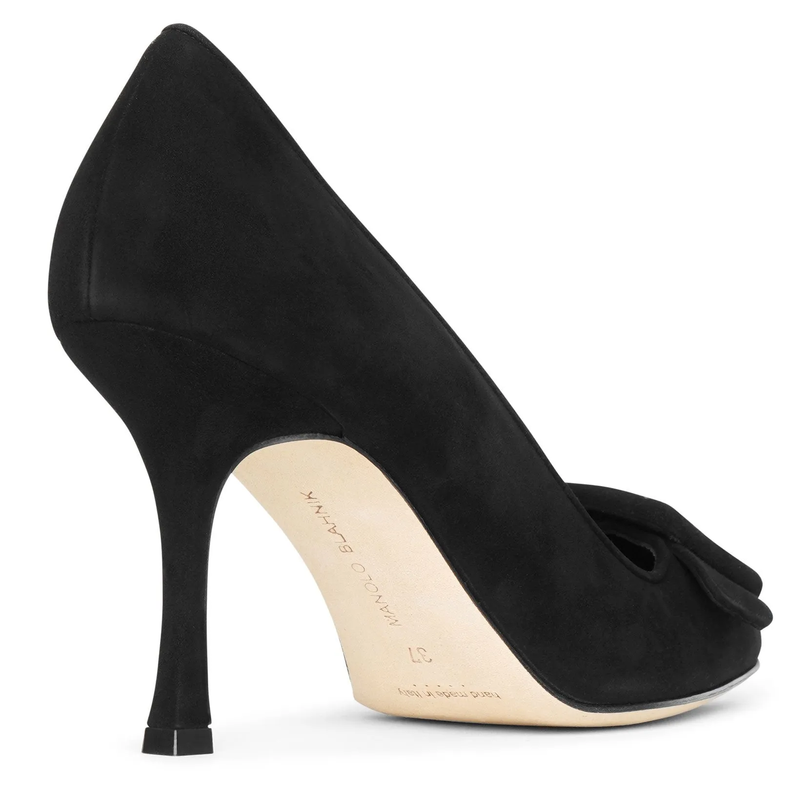Maysale pump 90 black suede