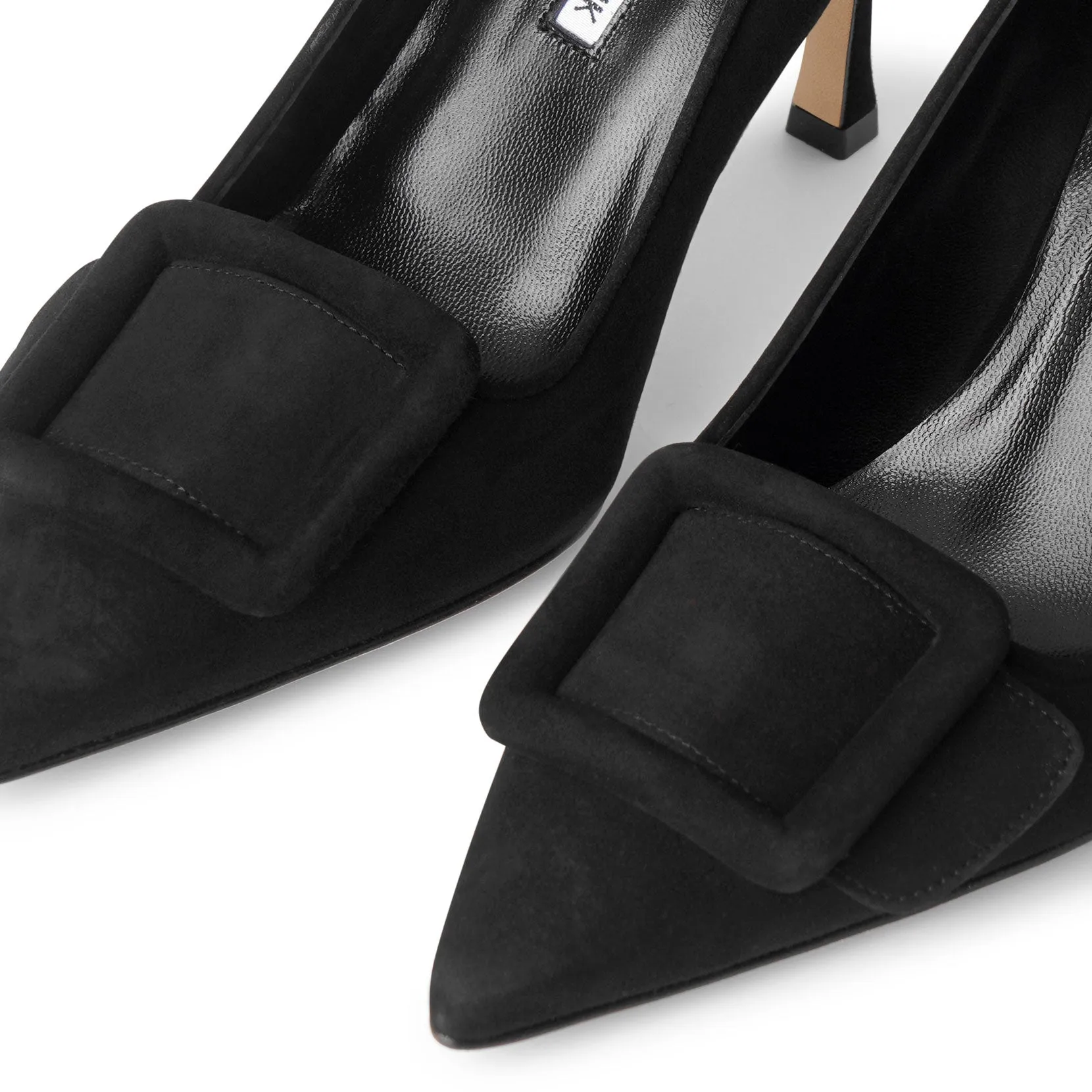 Maysale pump 90 black suede
