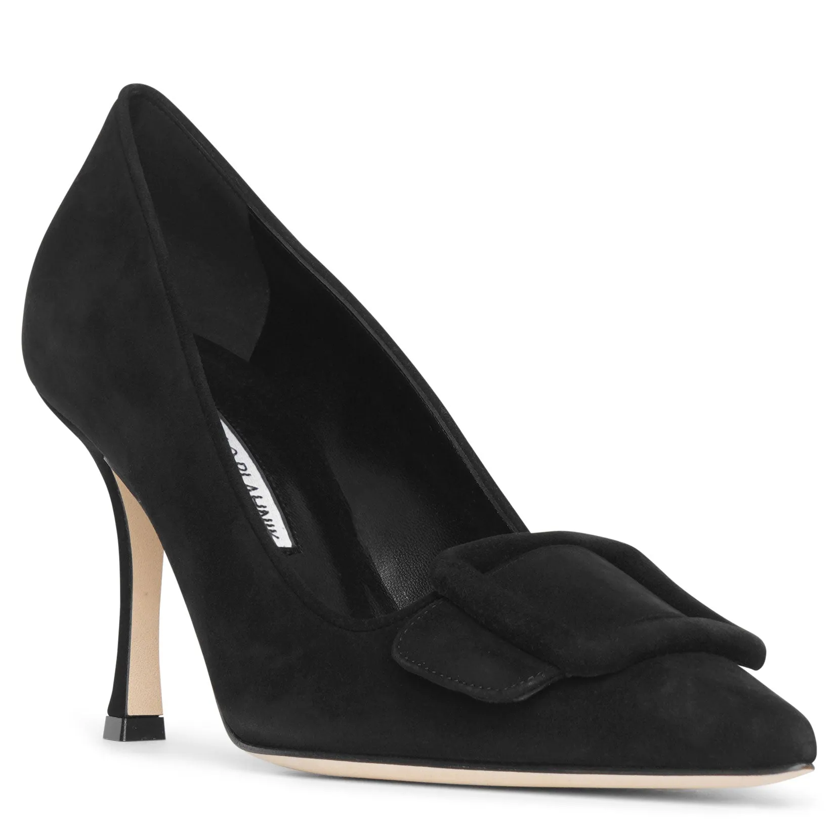 Maysale pump 90 black suede