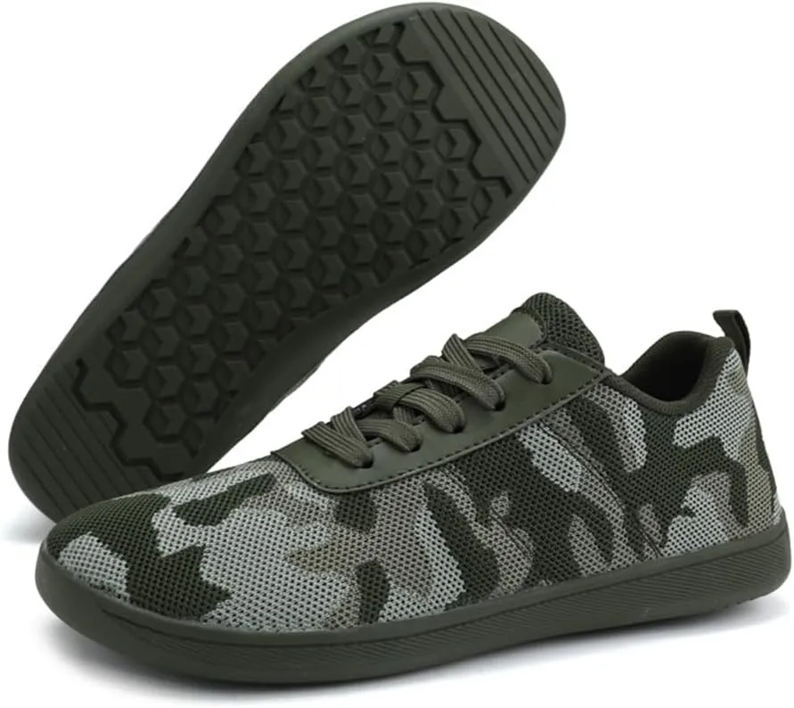 Men's Casual Sneaker Wide-Toe Walking Shoes Breathable Comfortable Quick Dry Minimalist Barefoot Shoes