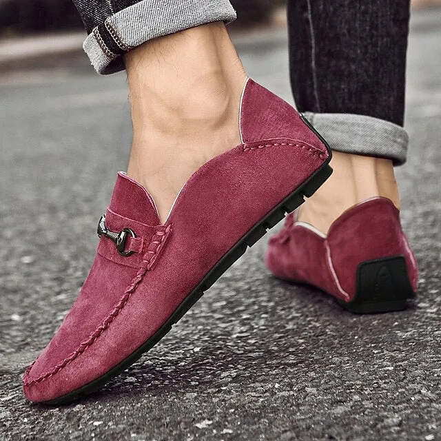 Men’s Driving Slip-On Client satisfaction Privacy-protected Loafers Moccasins