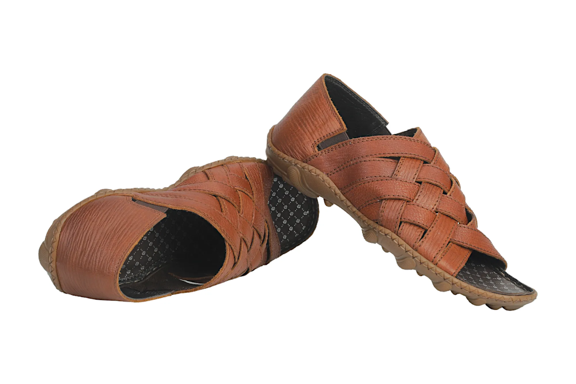 Mens Premium Leather sandal 45865