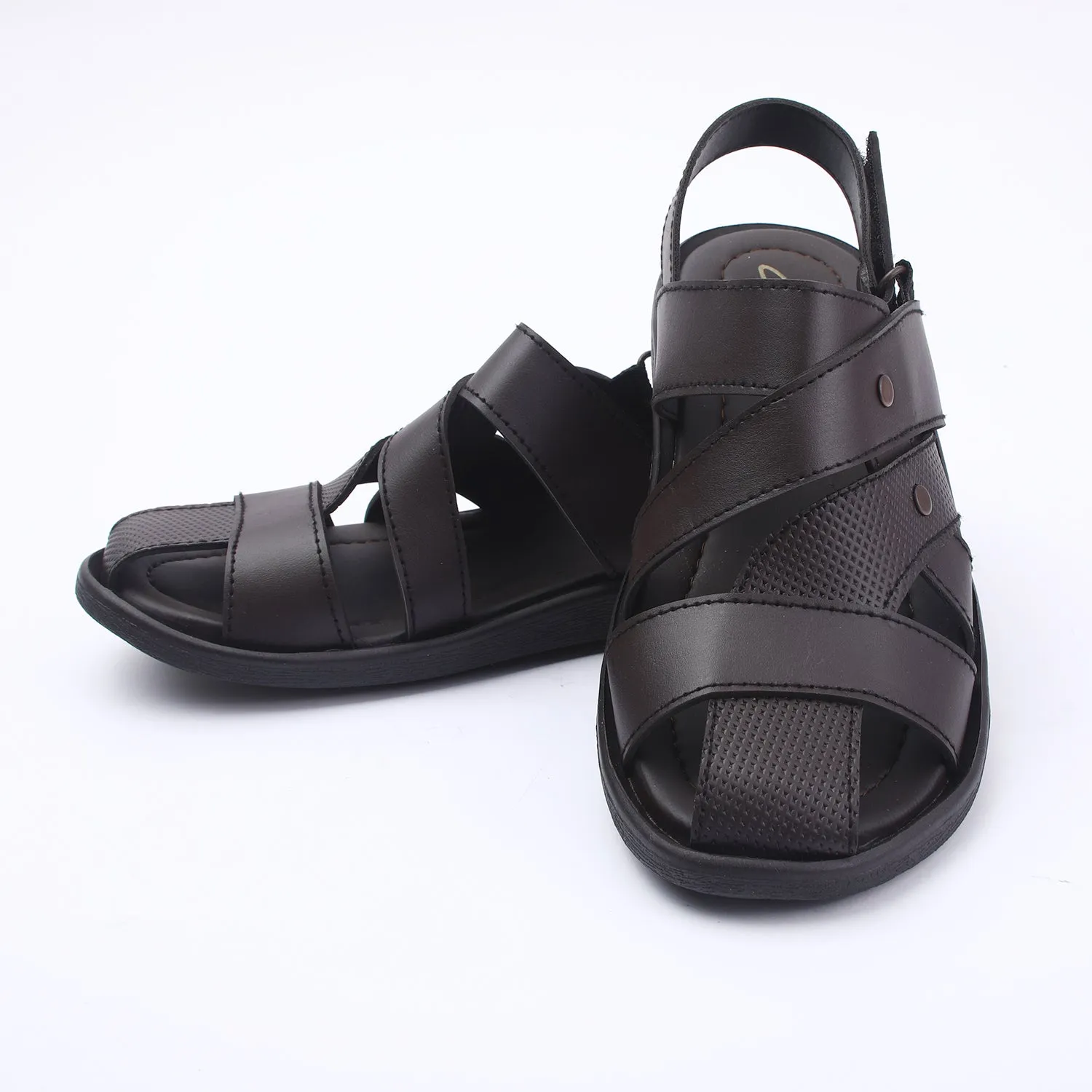 Men's Roman Sandal - Brown
